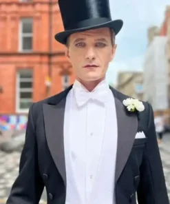 Doctor-Who-S14-The-Star-Beast-Neil-Patrick-Harris-Black-Tailcoat-For-Sale