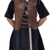 Dogan Alp Ertugrul Ghazi Brown Leather Vest