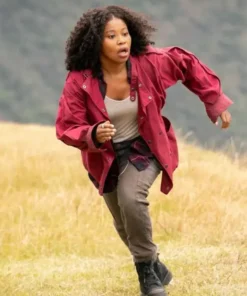 Dominique Project Power Fishback Red Jacket