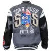 Dont Burn Our Future Letterman Varsity Jacket 1