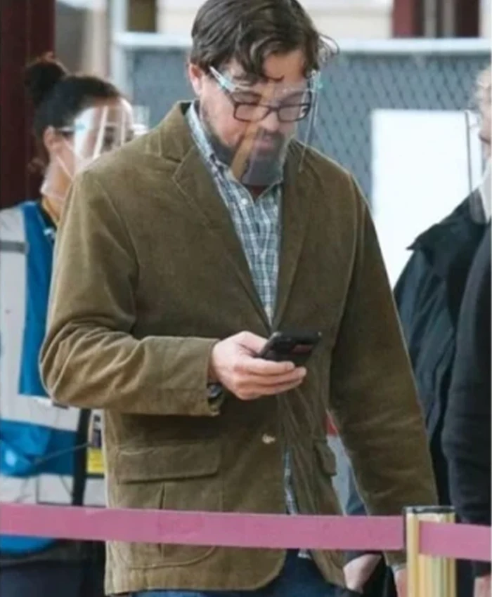 Don’t Look Leonardo DiCaprio Up Blazer Coat