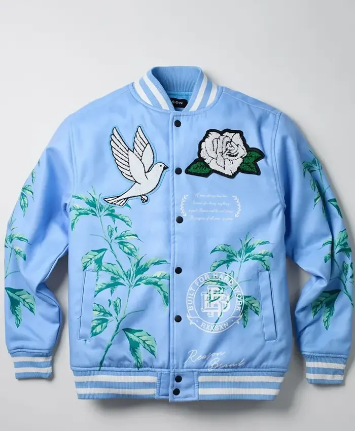 Dove Varsity Blue Jacket
