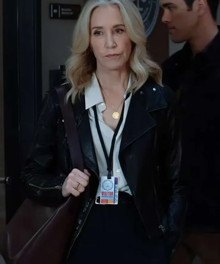 Dr. Jill Gideon Criminal Minds S17 Black Leather Jacket
