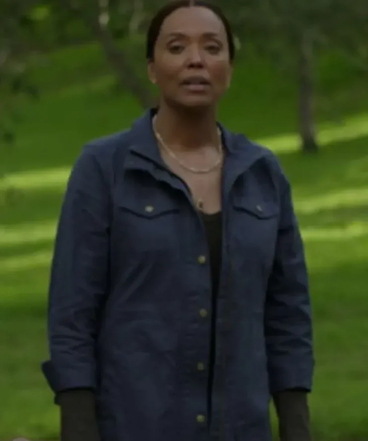 Dr. Tara Lewis Criminal Minds S17 Blue Cotton Jacket