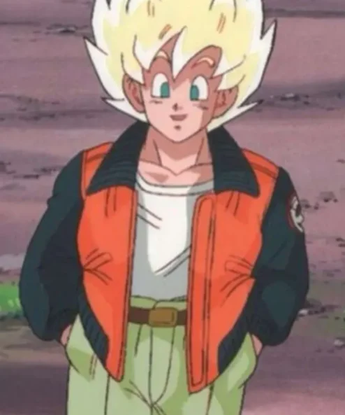 Dragon Ball Z Goku 59 Leather Bomber Jacket