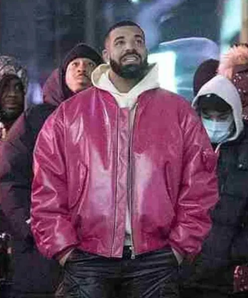 Drake Unisex Pink Jacket