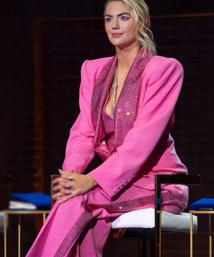 Dress My Tour 2024 Kate Upton Pink Suit