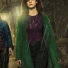 Duela Gotham Knights 2023 Green Trench Coat