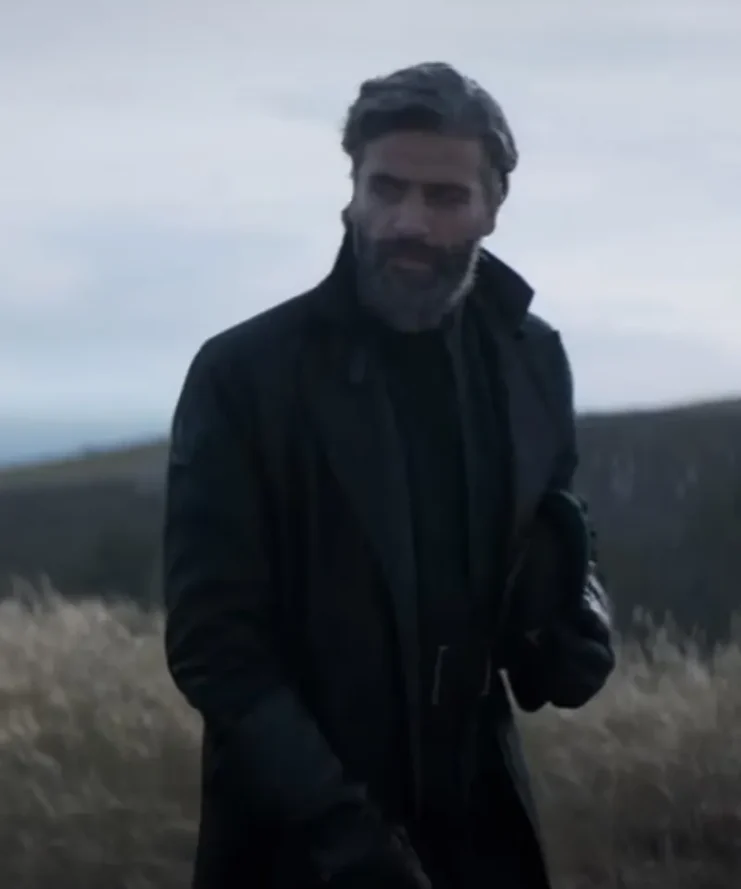 Duke Dune Leto Atreides I Black Wool Long Trench Coat
