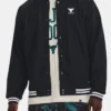 Dwayne Johnson Project Rock Black Varsity Jacket