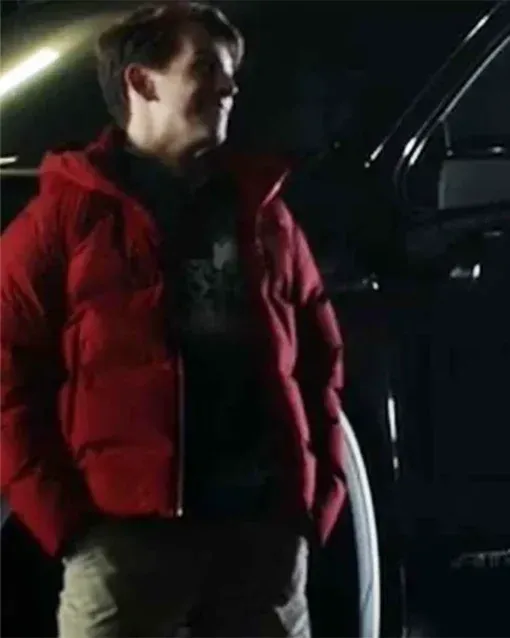 Eddie Its a Wonderful Knife 2023 Puffer Red Jacket