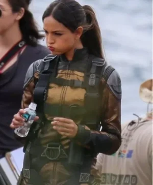 Eiza Gonzalez Godzilla vs Kong Alexander Skarsgard Jacket