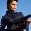 Eiza Gonzalez The Ministry of Ungentlemanly Warfare Blue Jacket