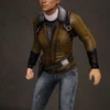 Elena Fisher Uncharted Sherpa Leather Jacket