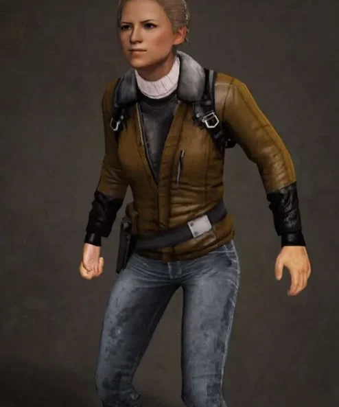 Elena Fisher Uncharted Sherpa Leather Jacket