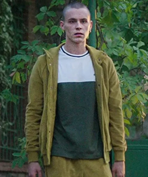 Elite S03 Arón Piper Green Fleece Bomber Jacket