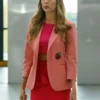 Elite Short Stories Ester Exposito Pink Blazer