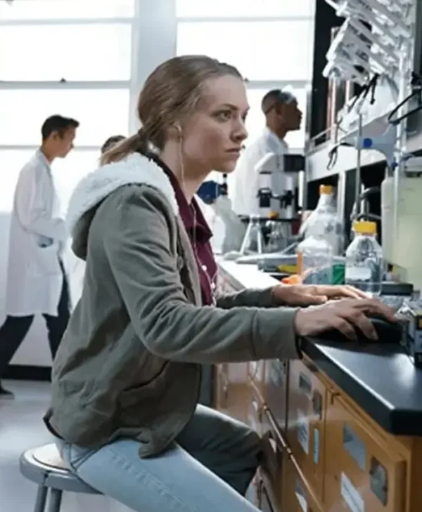 Elizabeth Holmes The Dropout Fur Fleece Hoodie Jacket