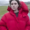 Ellen Quinn Shetland S08 Pink Puffer Jacket