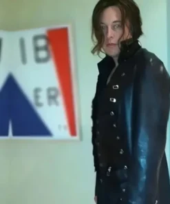 Elon Musk Trench Black Coat