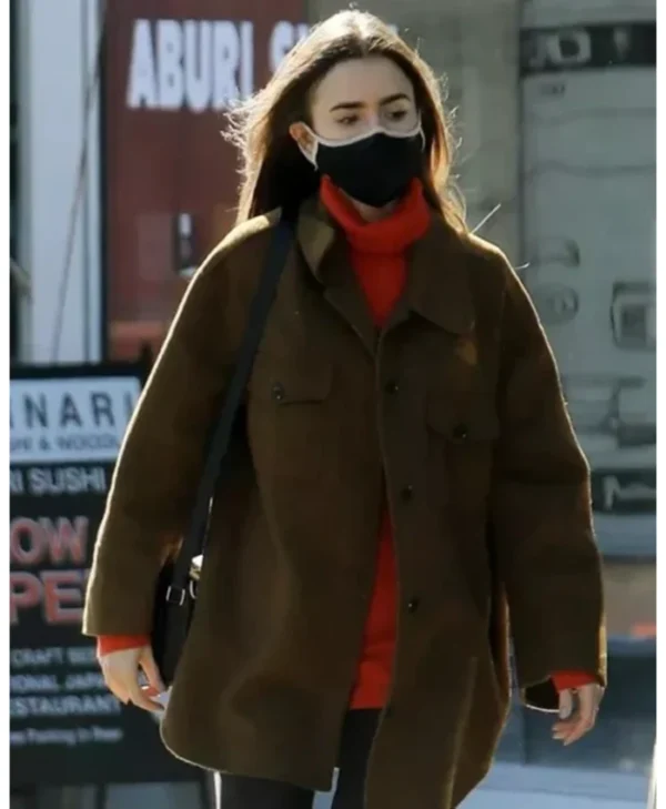 Emily Cooper Emily In Paris S02 Wool-Blend Jacket