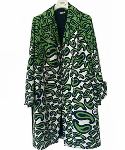 Emily Cooper Emily in Paris S03 Printed Coat