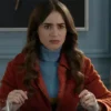 Emily In Paris Lily Collins Cotton Jacket