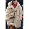 Emily In Paris S04 Lily Collins Shearling Coat