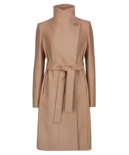 Emily Rhodes Designated Survivor S01 E10 Brown Long Coat