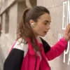 Emily in Paris Lily Collins S02 Pink Jacket