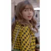 Emily in Paris S03 Emily Cooper Yellow Plaid Blazer