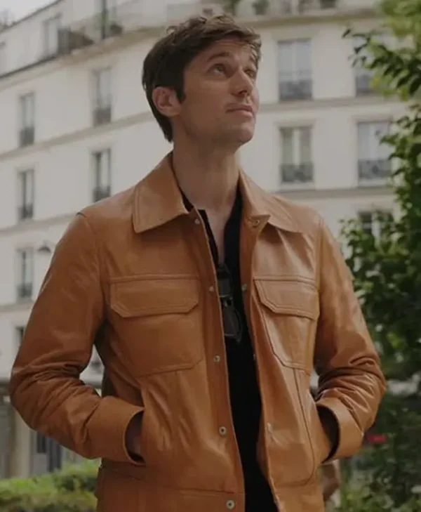 Emily in Paris S04 Gabriel Brown Jacket