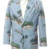 Emily in Paris S04 Julien Palm Print Blazer 1