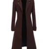 Eren Yeager Attack on Titan Brown Long Wool Coat 510x638 1