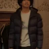 Etan Simon Lupin Black Puffer Jacket