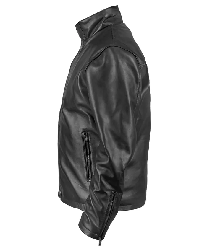 Ethan Hunt Film Mission Impossible Rogue Nation 05 Tom Cruise Men Black Real Leather Jacket