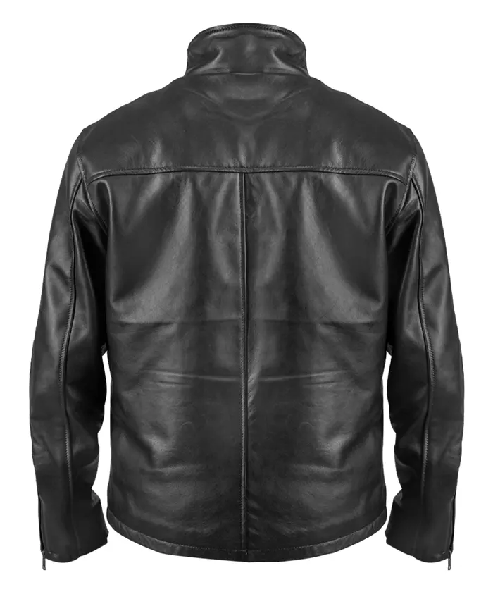 Ethan Hunt Film Mission Impossible Rogue Nation 05 Tom Cruise Men Black Real and PU Leather Jacket