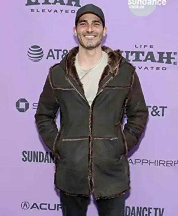 Events Abe Palm Springs Wool Hooded Jacket