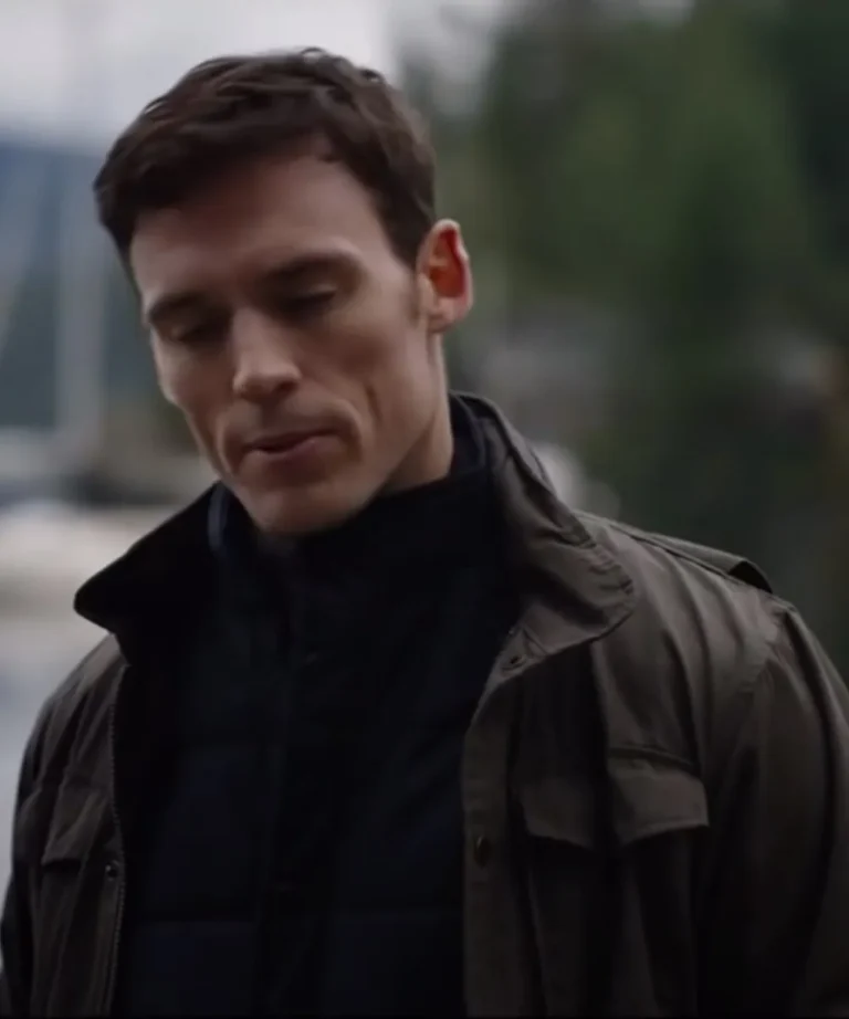 Every Breath You Take James Black Cotton Field Jacket