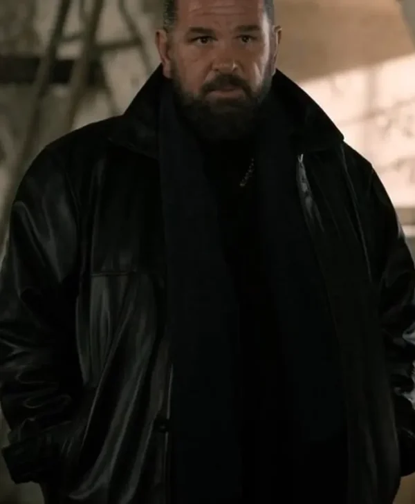 Extraction 2 Dato Bakhtadze Black Leather Jacket
