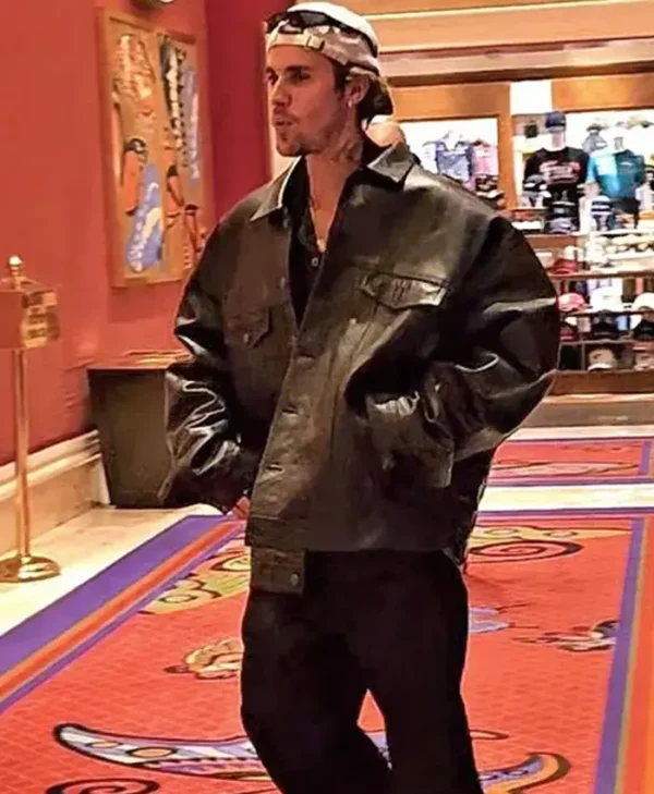 F1 Grand Prix of Las Vegas Justin Bieber Leather Jacket