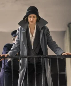 Fantastic Beasts 2 Grey woolen fabric Coat