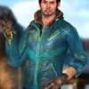 Far Cry 4 Ajay Ghale Blue Leather Jacket