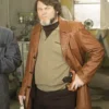 Fargo Nick Offerman Brown Leather Jacket