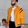 Fathers Day 2023 John Legend Orange Varsity Jacket