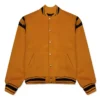 Fathers Day 2023 John Legend Orange Varsity Jacket front look