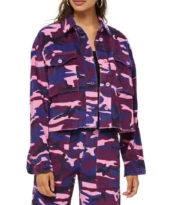 Fatin Jadmani The Wilds Camo Corduroy Jacket