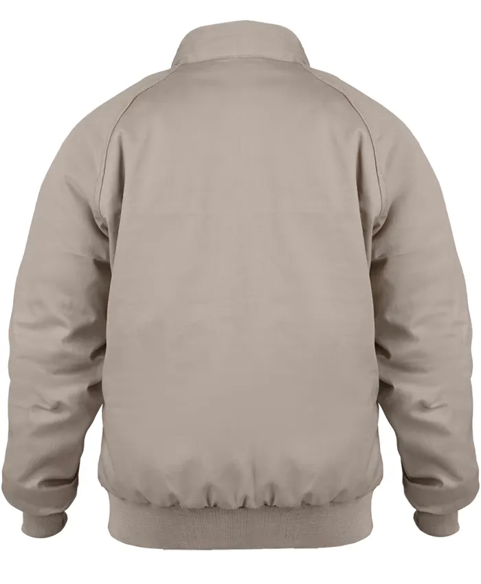 Fear The Walking Dead Nick Clark Fear Beige Cotton Jacket Back