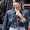 Finestkind Jenna Ortega Denim Trucker Jacket