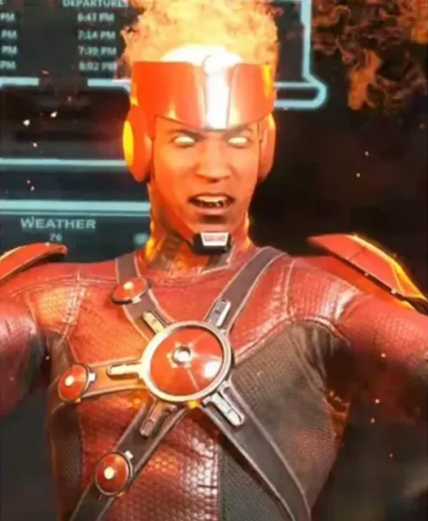 Firestorm Injustice 2 Video Game Red Jacket